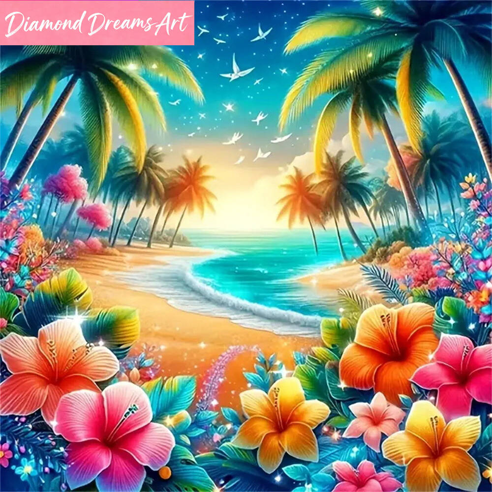 Алмазная мозаика с пейзажем у  – обзор и цена Photo Mosaic Print