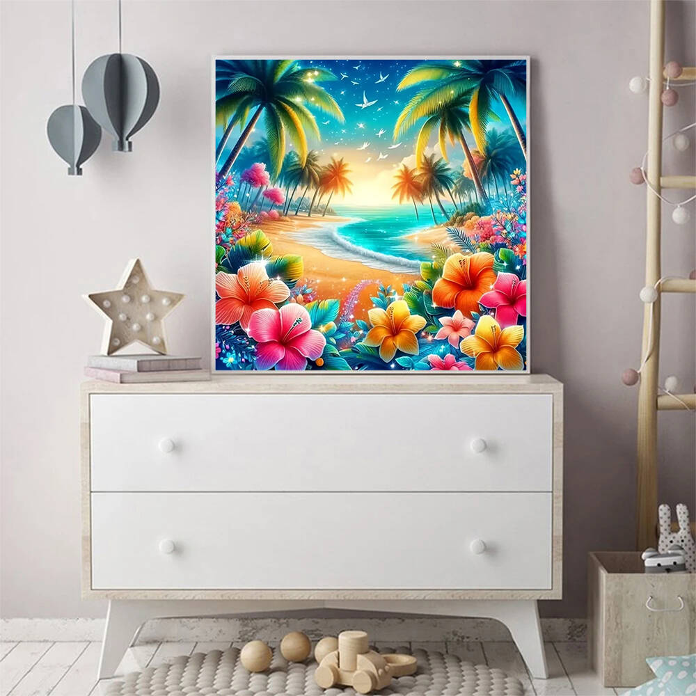 Алмазная мозаика с пейзажем у  – обзор и цена Photo Mosaic Print